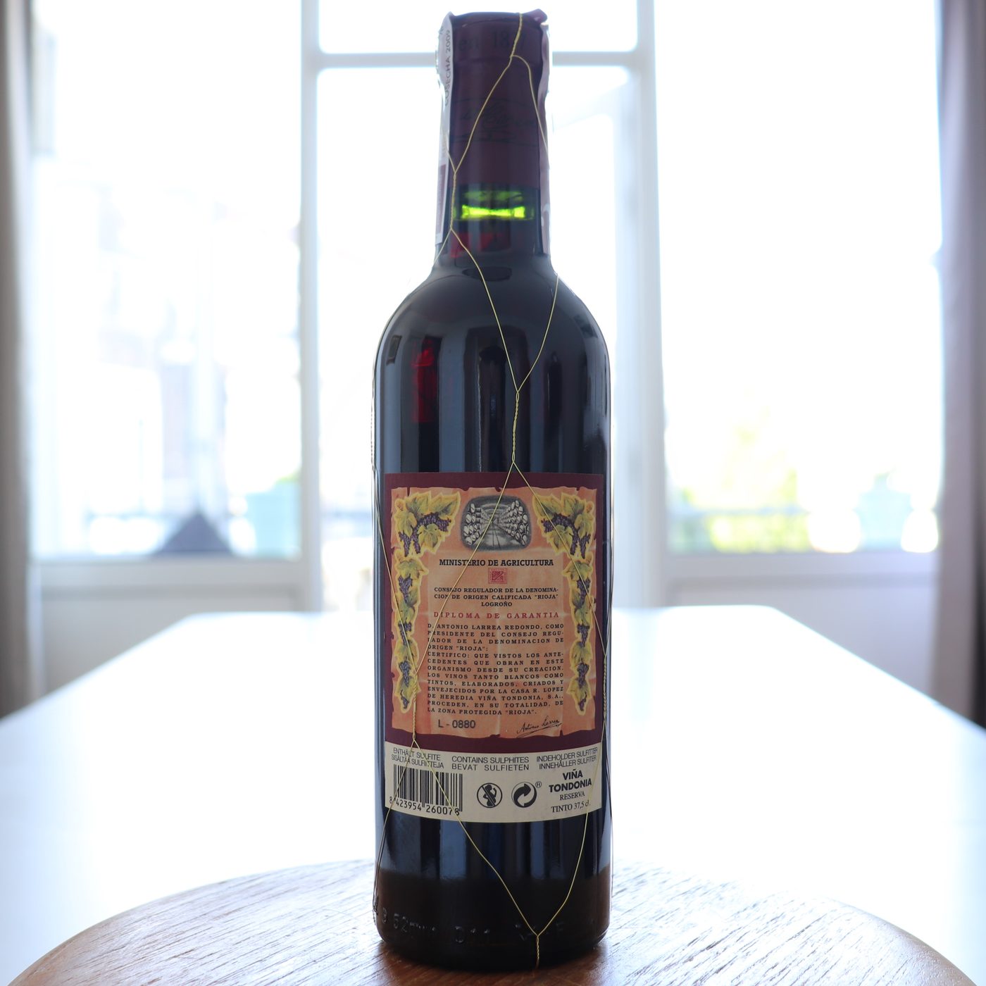 López de Heredia Viña Tondonia Reserva 2009 — foto 3