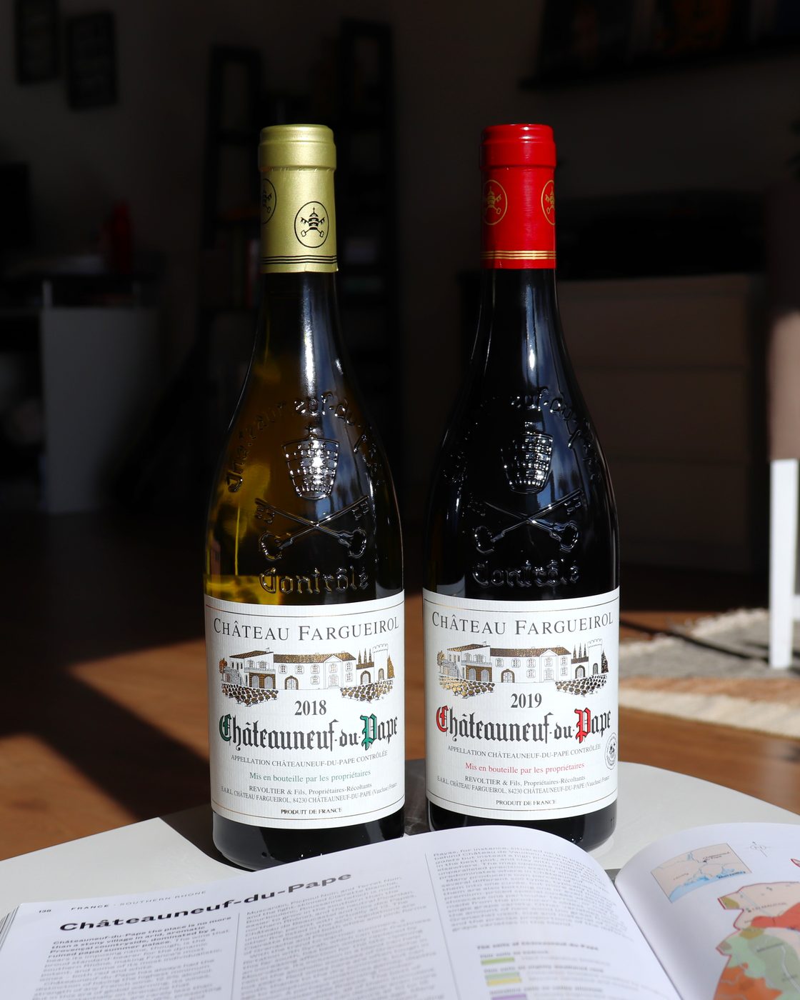 Château Fargueirol Châteauneuf-du-Pape 2019 & Blanc 2018 — foto 2