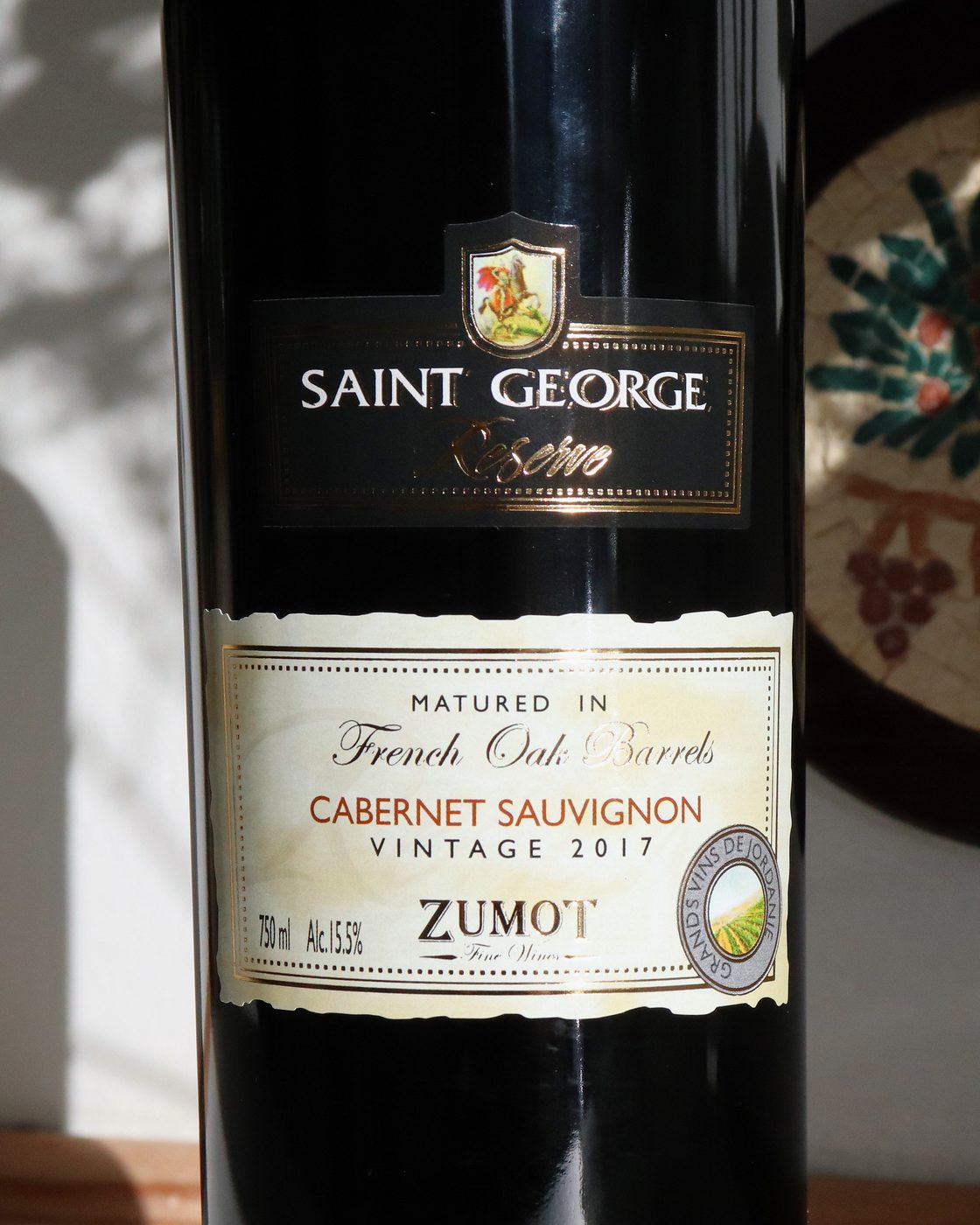 Zumot Saint George Reserve Cabernet Sauvignon 2017 — foto 2